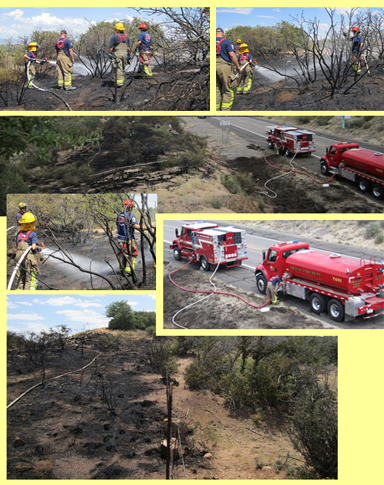 hwy77 fire
